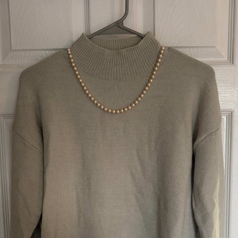 Classic Women's Sweater in Gray